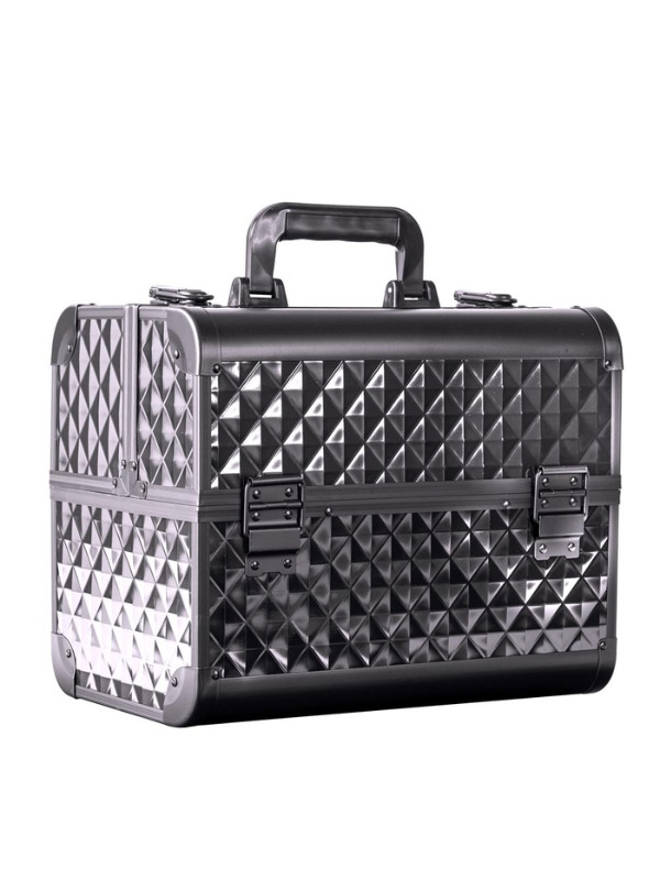 MollyLac L Diamond 3D cosmetic case Black