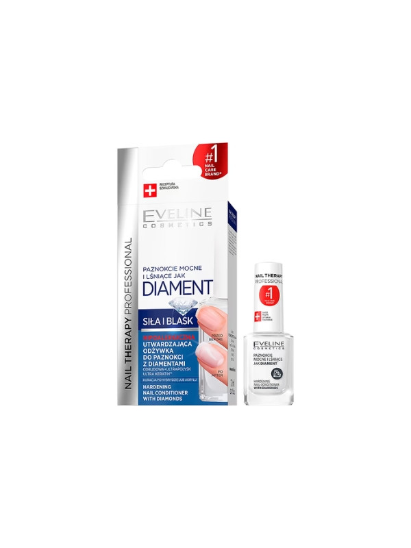 Eveline Professional Nail Therapy hardening Nail conditioner Diament 12 ml