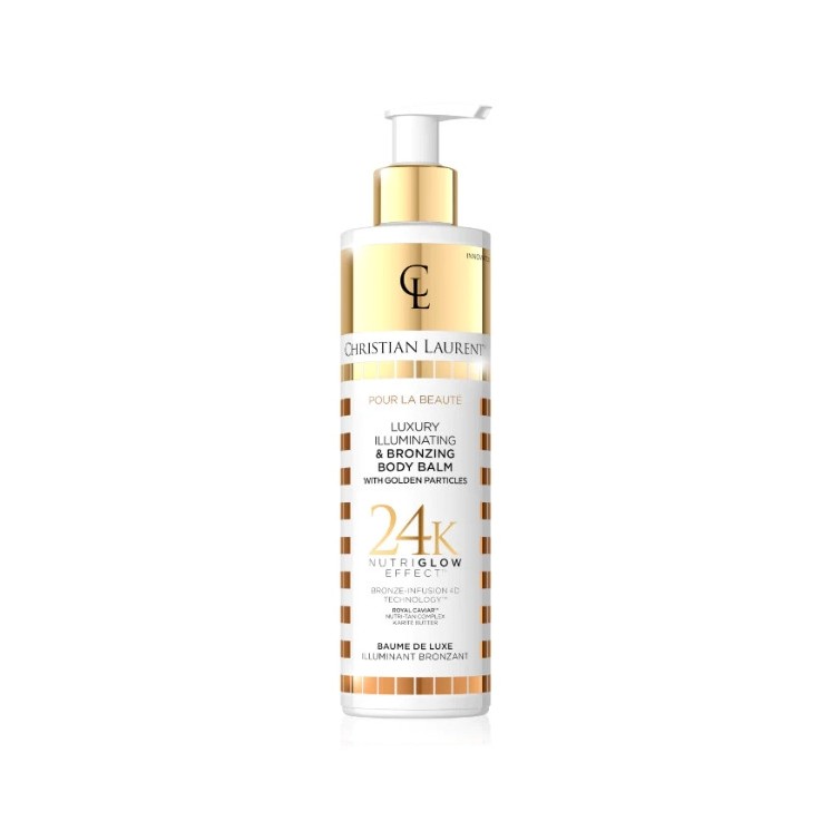 Eveline Christian Laurent Baume Corps Bronzant Luxueux Effet Illuminateur 200 ml