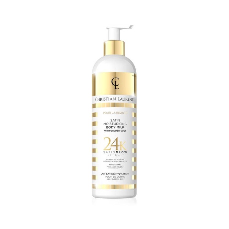 Eveline Christian Laurent Satin Feuchtigkeitsspendende Körpermilch 350 ml