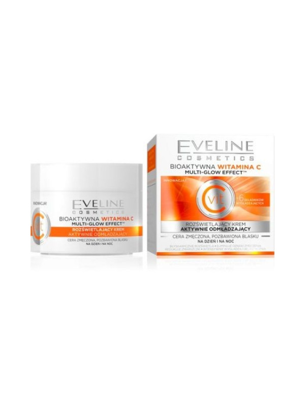 Eveline Bioactive Vitamine C Brightening Actief verjongende gezichtscrème 50 ml