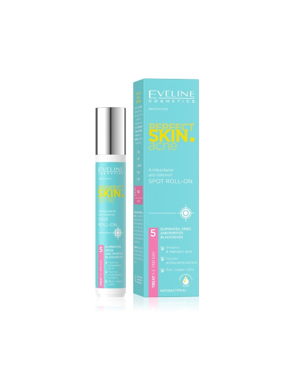 Eveline Perfect Skin Acne антибактеріальний Roll-on від недосконалостей 15 мл