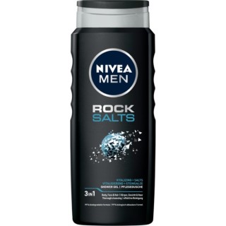 Гель для душу Rock Salts NIVEA MEN 500 мл