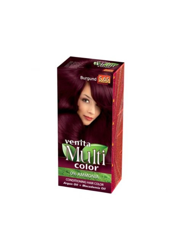 Venita Multi Color Hair dye / 5 .65/ Burgundy 50 ml