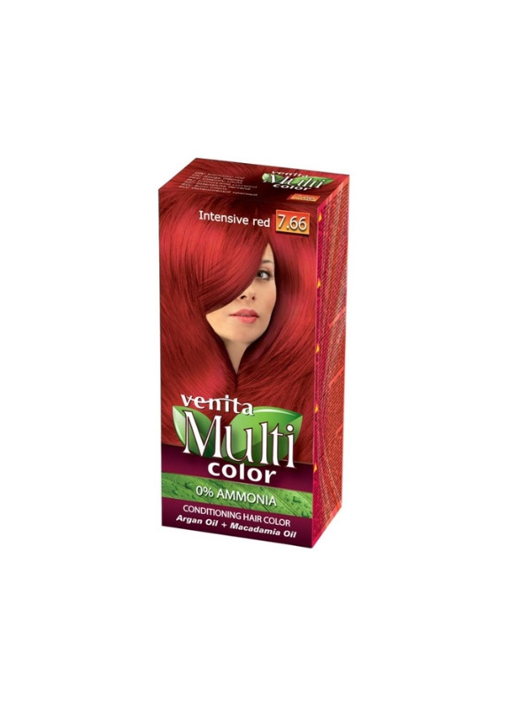 Venita Multi Color Hair dye /7.66/ Intense red 50 ml