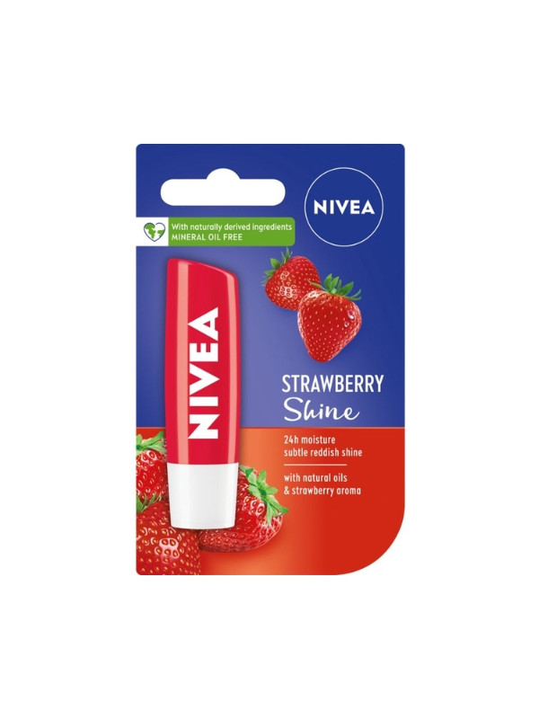 Nivea Beschermende Lipstick Strawberry Shine 4,8 g