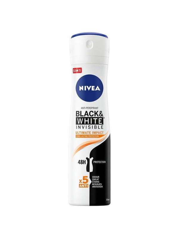 Дезодорант-спрей Nivea Black & White Ultimate Impact 150 мл