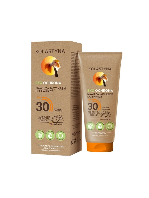 Зволожуючий крем для обличчя Kolastyna EKO Protection SPF30 50 мл