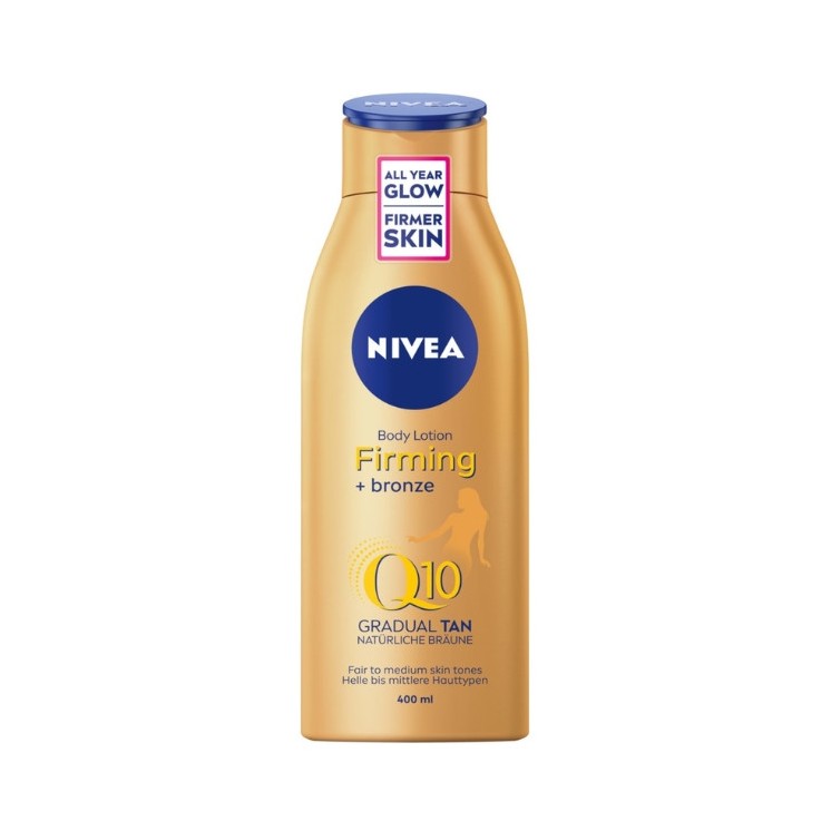 Nivea Q10 ujędrniający Balsam do ciała z efektem brązującym 400 ml