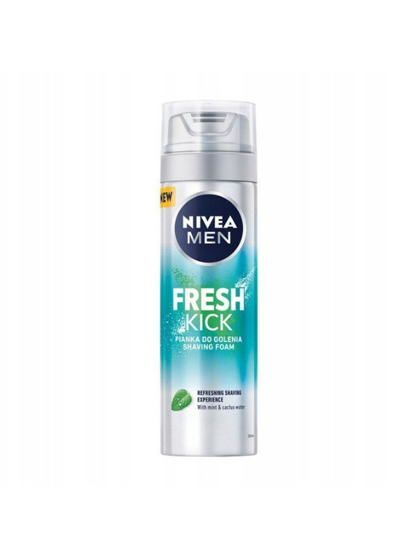 Nivea Men Fresh Kick shaving foam 200 ml