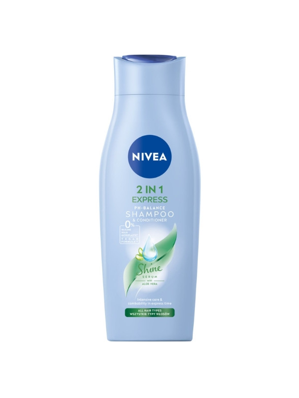 Nivea 2in1 Express Шампунь для волосся з кондиціонером 400 мл