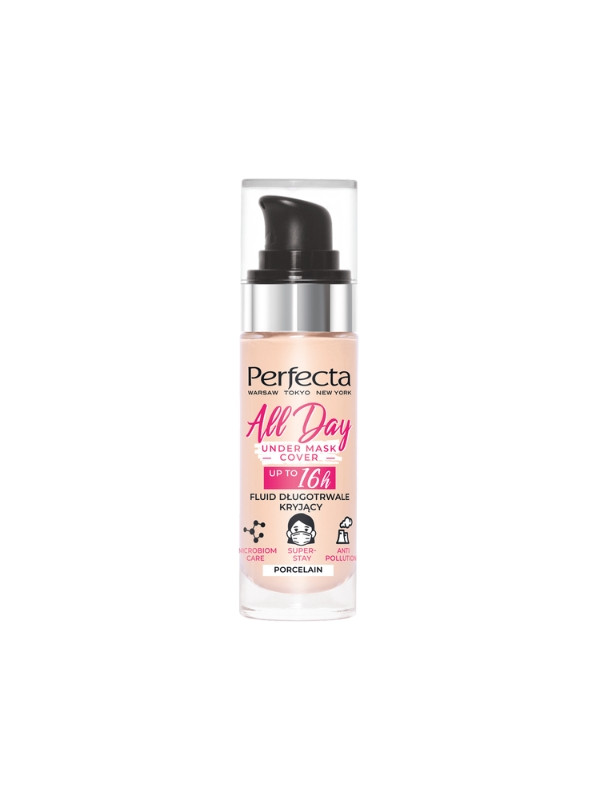 Dax Perfecta All Day Under Mask Cover Fluid, langanhaltende Abdeckung, Porcelain 30 ml