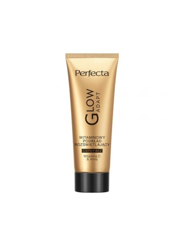 Dax Perfecta Glow Adapt Vitamin Illuminating Foundation Warm Beige 30 ml