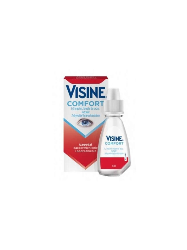 Visine Comfort Oogdruppels 0,5 mg/ml 15 ml