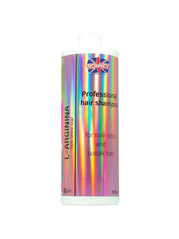 Ronney Professional Holo Shine Star stärkendes Shampoo gegen Haarausfall L-Arginina 1000 ml