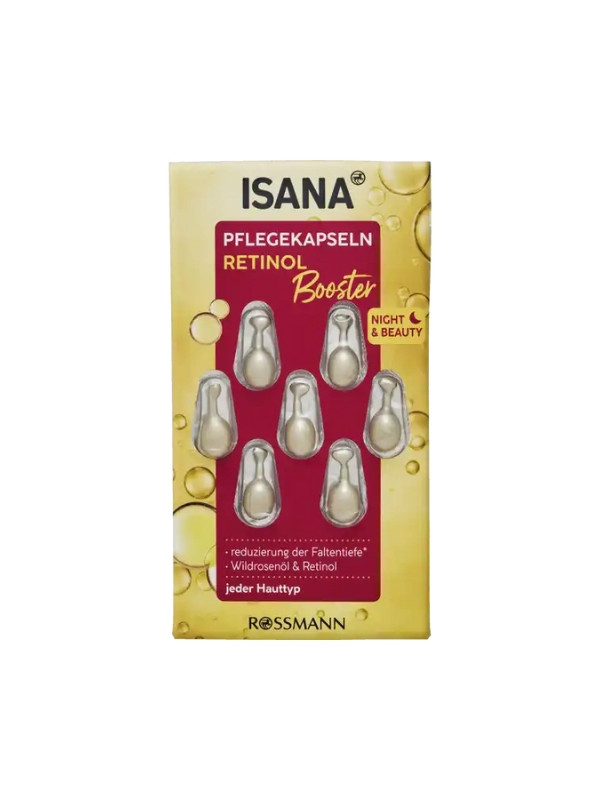 Isana Retinol Booster Pflegekapseln 7 x 0,38 ml