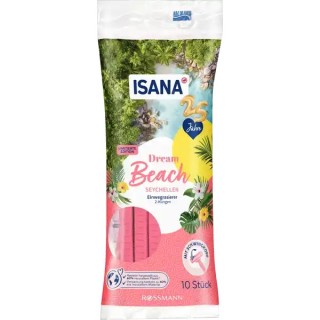 Isana disposable razors Dream Beach Seychellen 10 pieces