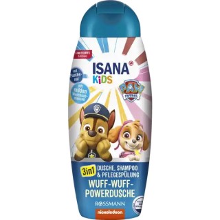 Isana Kids 3in1 Gel, Шампунь для волосся дитячий Щенячий патруль 300 мл