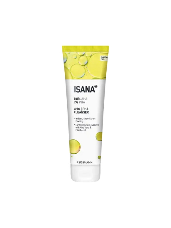 Isana очищаючий Peeling для обличчя з AHA + PHA кислотами 125 мл