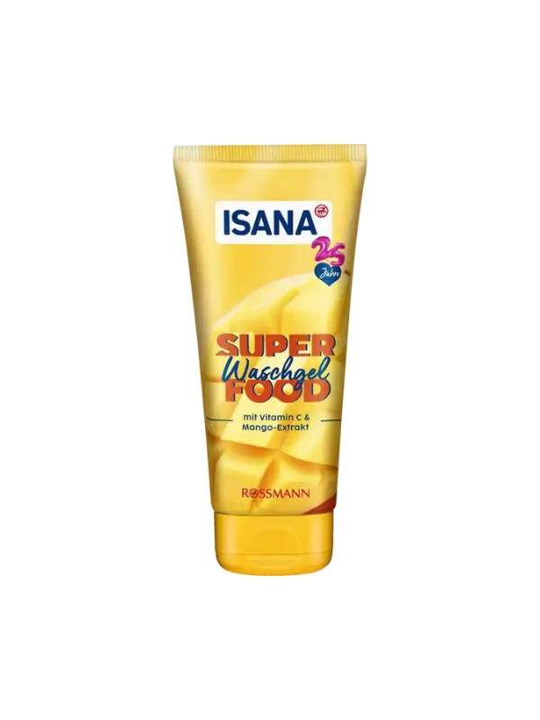 Гель для вмивання Isana Super Food Face Vitamin C & Mango 150 мл