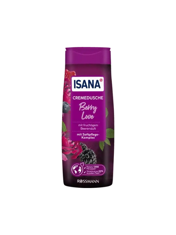 Isana cremiges Berry Love Duschgel 300 ml