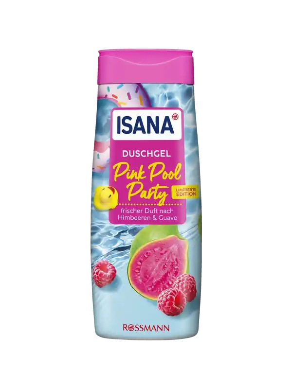 Гель для душу Isana Pink Pool Party 300 мл