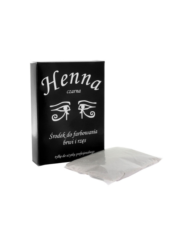 Henna Stettiner Pulver für Augenbrauen und Wimpern Schwarz 25 g