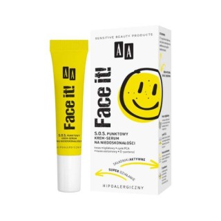 AA Face It SOS spot Cream- serum for face against imperfections 15 ml