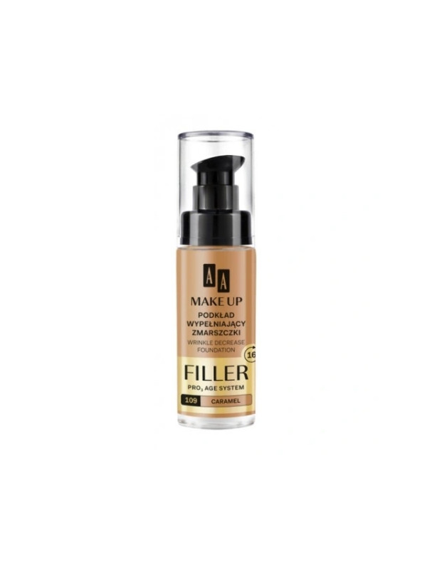 AA Make Up Filler Gesichtsgrundierung zum Auffüllen von Falten /109/ Karamell 30 ml