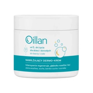 Oillan 3in1 hydraterende Dermo - gezichts- en lichaamscrème vanaf de eerste levensdag voor kinderen en volwassenen 200 ml