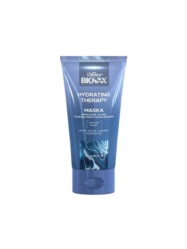 BIOVAX Hydrating Therapy Glamour haarmasker 150 ml