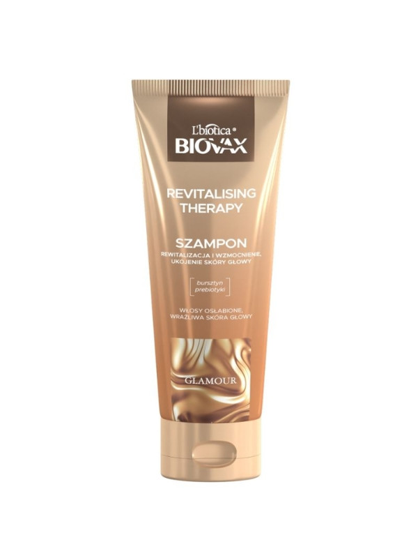 BIOVAX Revitalising Therapy Szampon do włosów Glamour 200 ml