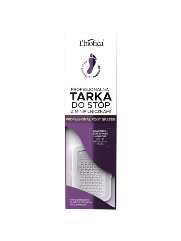 L'Biotica professional Traka for feet with mini files, 1 piece