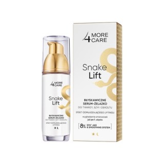 More 4 Care Snake Lift instant Serum - iron for face, neck and cleavage 35 ml