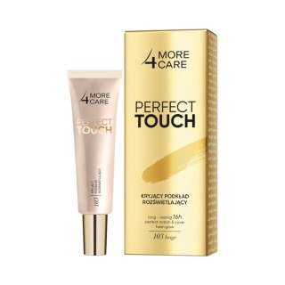 More 4 Care Perfect Touch kryjący Podkład do twarzy rozświetlający /103/ Beige 30 ml