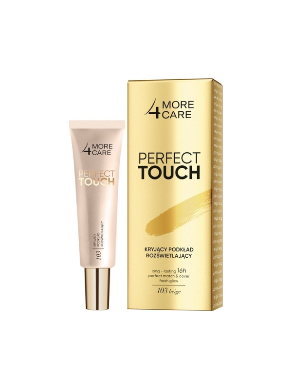 More 4 Care Perfect Touch covering Освітлююча основа для обличчя /103/ Beige 30 мл