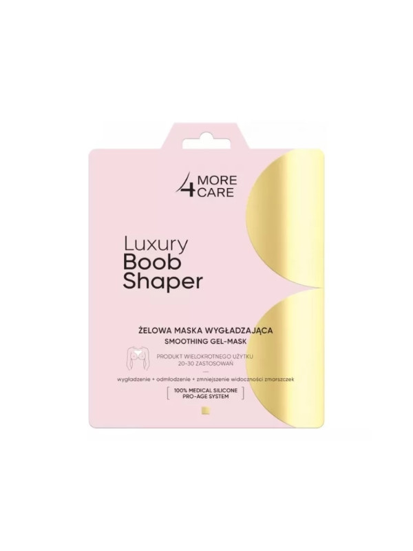 More 4 Care Luxury Body Shaper розгладжуюча гелева маска для бюсту та декольте 1 шт.