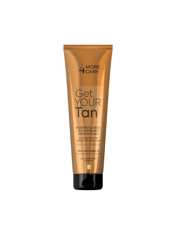 More 4 Care Get Your Tan leuchtende und färbende Körpercreme 100 ml