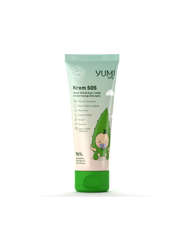 Yumi Baby AZS aloe SOS Cream for face and body from the first day of life 50 ml