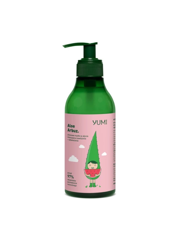 Yumi Aloe Liquid Hand Soap Intensive Moisturizing Watermelon 300 мл