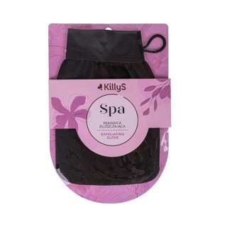 KillyS SPA Exfoliating Glove exfoliërende lichaamspeelinghandschoen Zwart 1 stuk