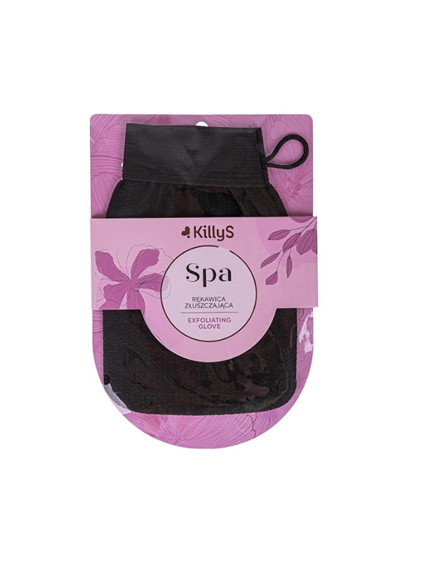 KillyS SPA Exfoliating Glove Peeling-Körperpeeling-Handschuh Schwarz 1 Stück