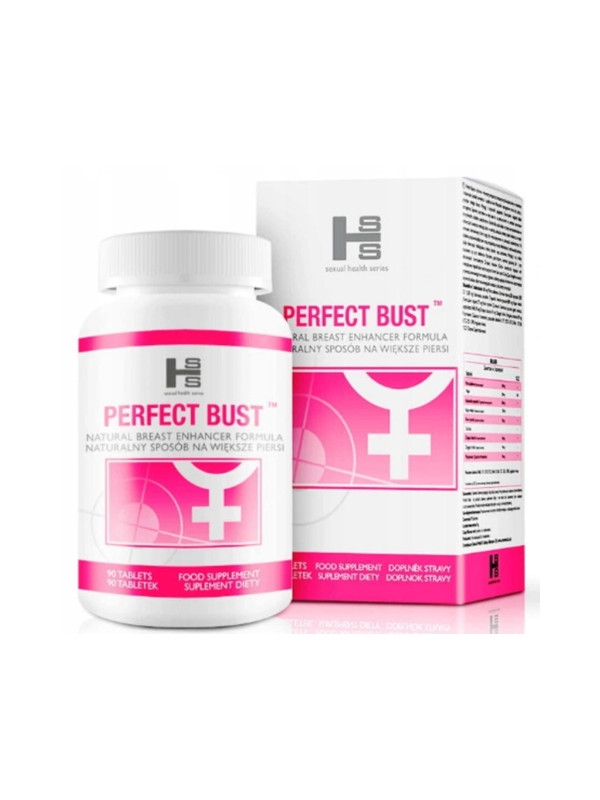 Sexual Health Series Perfect Bust+ Suplement diety Tabletki powiększające piersi 90 kapsulek