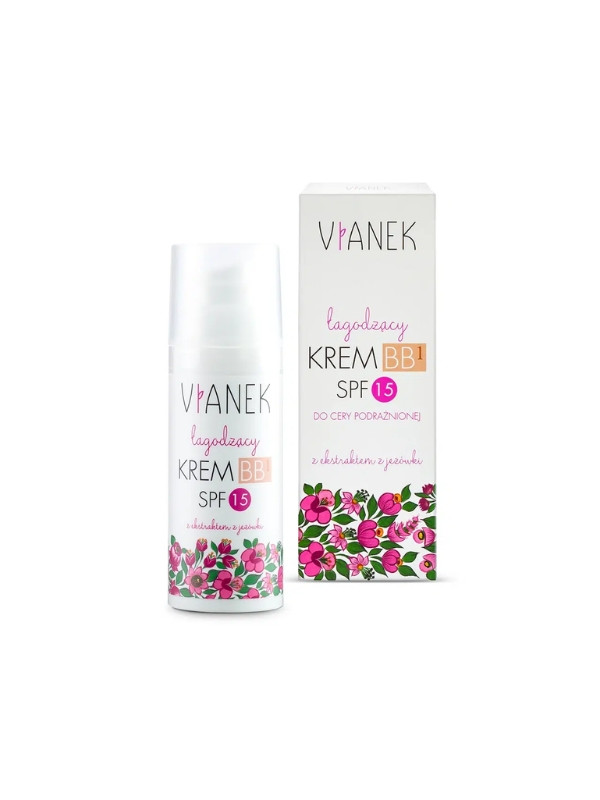 Vianek beruhigende BB Gesichtscreme SPF15 /Light/ 50 ml