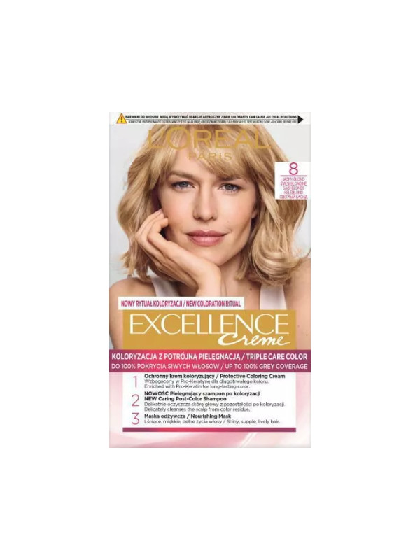 Фарба для волосся L'oreal Excellence Creme /8/ Світлий Blond