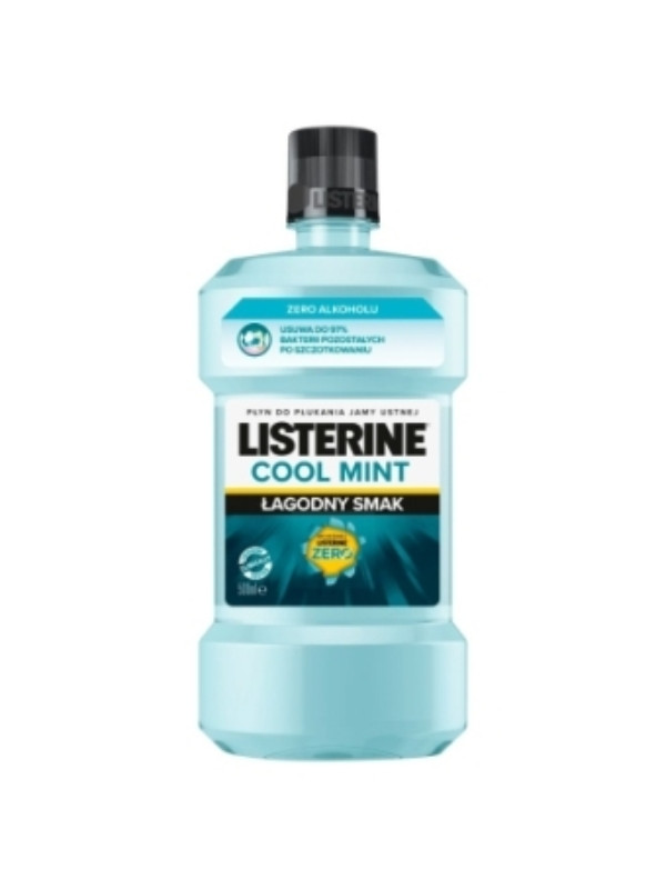 Ополіскувач для ротової порожнини М'який смак Listerine Cool Mint 500 мл