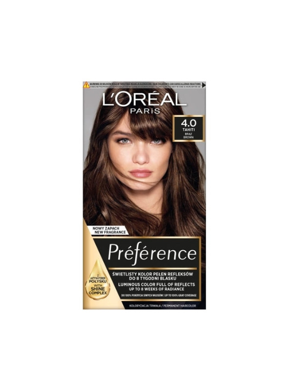 L'oreal Preference Фарба для волосся /4/ Коричнева