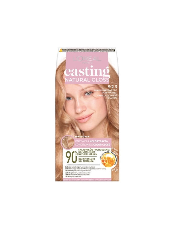 Фарба для волосся L'oreal Casting Natural Gloss /923/ Vanilla Very Light Blond