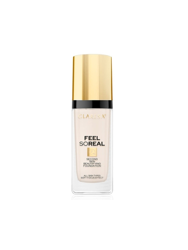 Claresa Feel So Real Facial foundation /02/ Light 30ml