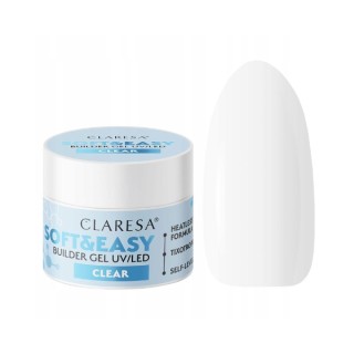 Clear гель для нарощування нігтів Claresa Soft & Easy 45 г